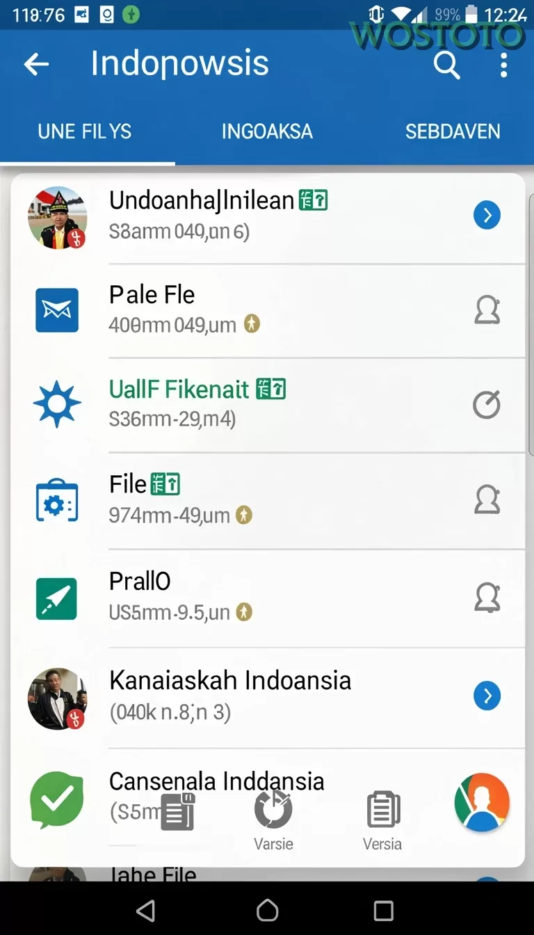 Cuplikan layar HUJANTOTO — pengaturan akun