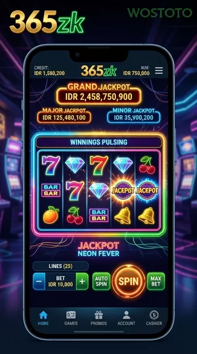 Cuplikan layar ASIA200 — menu navigasi