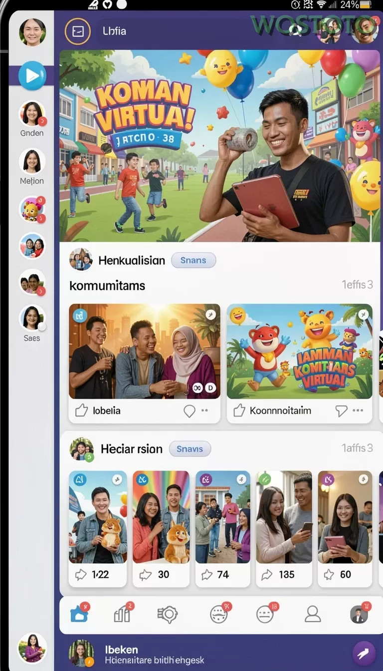 Cuplikan layar IYA777 — halaman utama